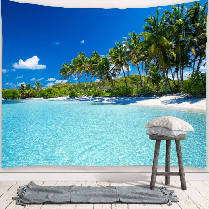 Tapiserie yisure plaja mare tropical peisaj Casa - Accesorii si Decoratiuni Naty Shop