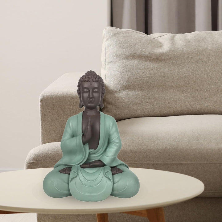 Zen Arôme SBM5 Statuie Zen Bodhi, verde/maro, 20 cm înălțime Statuete si sculpturi Naty Shop